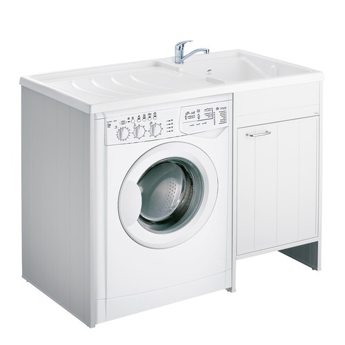Meuble cache lave linge avec - cache,