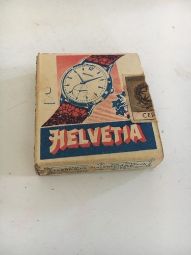 Boîte allumettes helvetia - boîte,