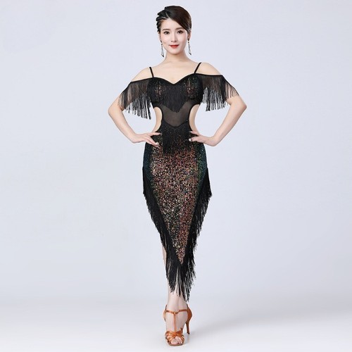 Robe danse midi sexy pour - robe,