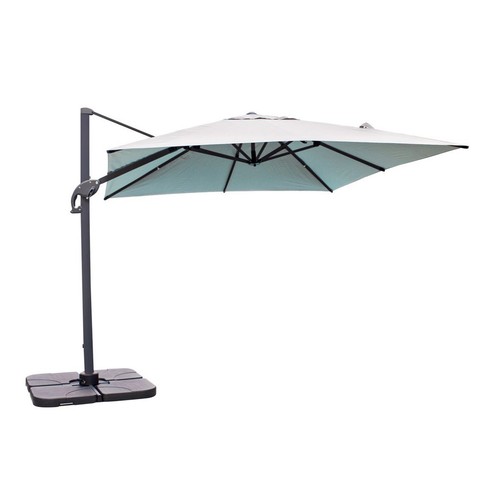 Parasol déporté manivelle - à,