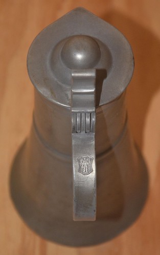 Ancien pot pichet - pichet, étain