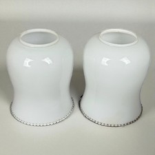 Paire de tulipes en verre