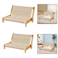 Planche à gratter en sisal pour chat, fauteuil inclinable, résistant à