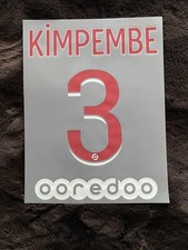 Flocage Officiel Psg kimpembe 2020/2021 Domicile Ligue 1 Adulte