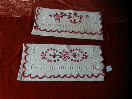 Paire anciens porte serviette - porte,