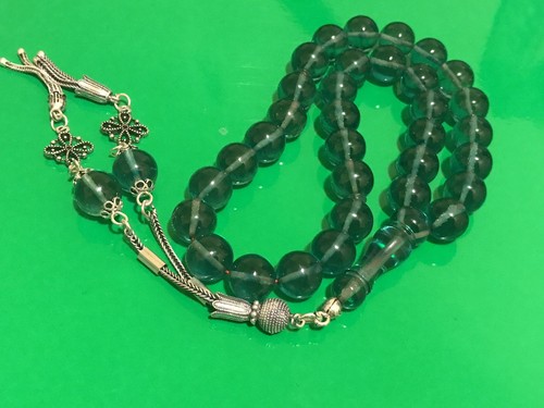 Bakelite amber misbaha tasbih - amber,