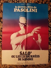 Affiche 1975 SALO ou les 120