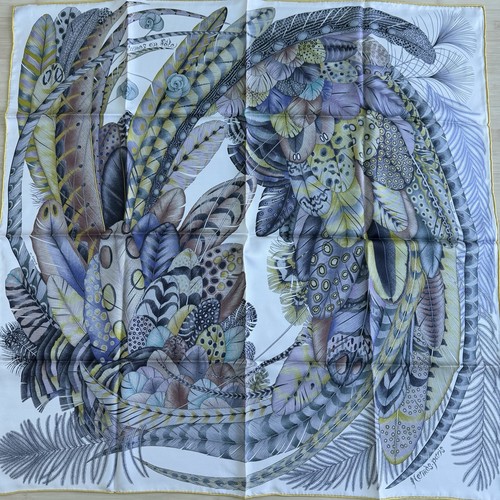 Foulard carré hermes soie - foulard,