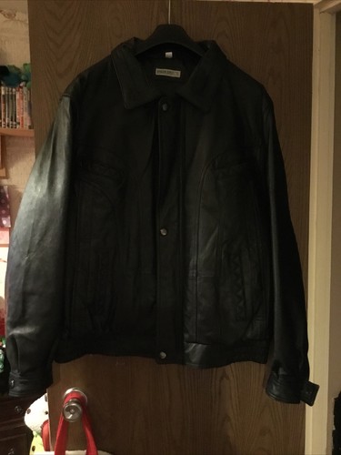 Veste cuir homme style - en,
