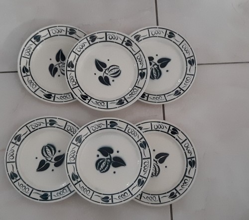 Superbe lot 6 assiettes - lot, de