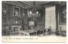 Carte postale ancienne - 57 Le château, la salle à manger