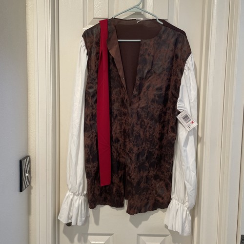 Pirate costume adult - pirate, xl
