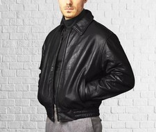Nouveau Veste De Vol En Cuir