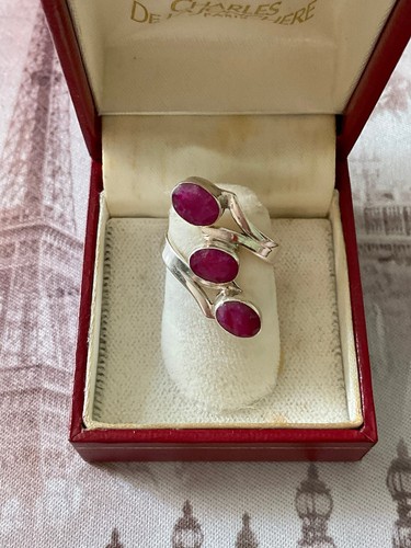 Ancienne bague argent massif - bague, 3