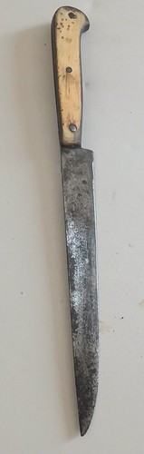 Ancien couteau cuisine - couteau,