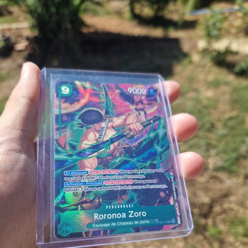 Carte one piece tcg roronoa - piece,