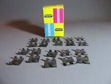 A534 Vintage Trix Express 6538 Allemagne Lot 20 Agrafes Ho 1:87 + Boite