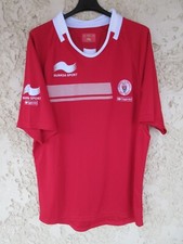 Maillot rugby BO BIARRITZ OLYMPIQUE shirt rouge BURRDA SPORT 4XL XXXXL