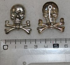 tête de mort de coiffure