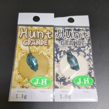 Hunt Grande 1.0g 1.3g Beaute Galaxy Set de 2 pièces Shiromine Fishing Gear...
