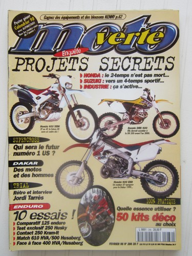 Moto verte 286 - verte, n°