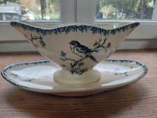 GIEN SAUCIER  PORCELAINE OPAQUE MODÈLE  PROVENÇAL  1900