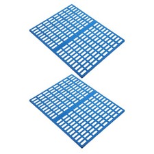 2 Pcs Tapis Cage Lapin De Sol En Pour Animaux Compagnie Petit Animal