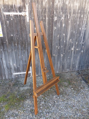 Ancien grand chevalet bois - chevalet, en