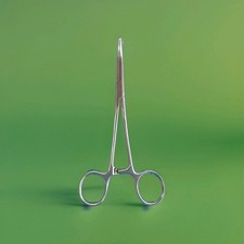 Ancienne  pince crile médical D.simal en acier inoxydable vintage