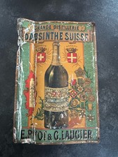 Rare Ancienne Tôle Grande