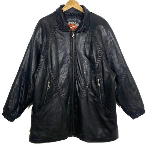 Veste cuir noir - veste,