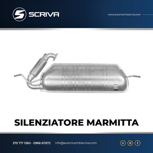 Silencieux arrière pour smart - pour,