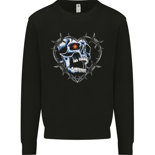 Sweat capuche cœur - capuche, de