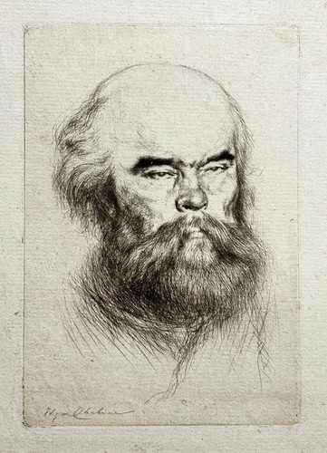 Edgar chahine portrait - edgar,