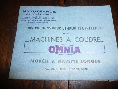 Manufrance mode emploi - manufrance, d'emploi