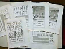 55 Planches MENUISERIE Panckoucke -ENCYCLOPEDIE DIDEROT  D'ALEMBERT 1783/93    