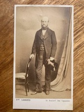 Photo Carte CDV Portrait homme