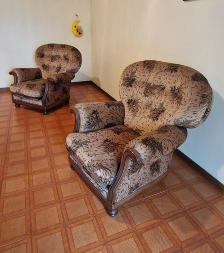 Fauteuil années velours - fauteuil,