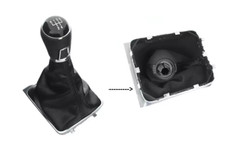 pour VW PASSAT CC 2007-2016 POMMEAU LEVIER DE VITESSE 5 VITESSES SOUFFLET CADRE 