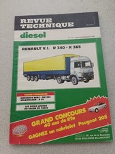 Rta Revue Technique Automobile Étude Diesel Renault V.I. VI R340 R365 R 340 365