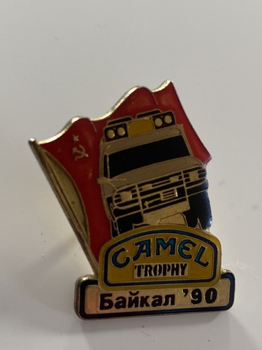 Pin camel trophy bankan - camel, 1990