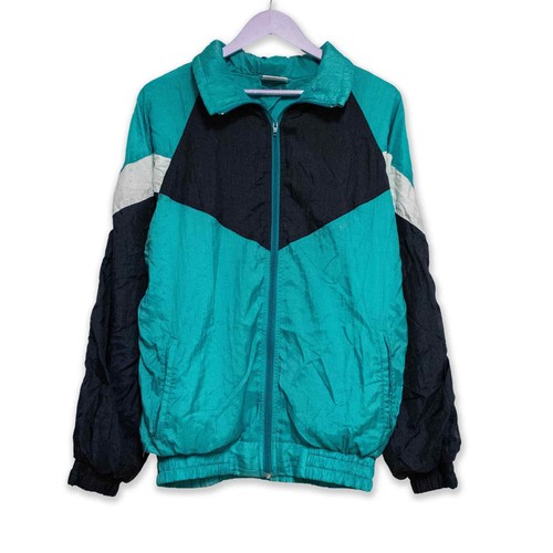 Anorak vintage bleu - foncée, et