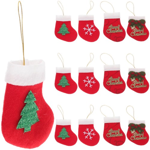 16pcs petits noël - de, tissu