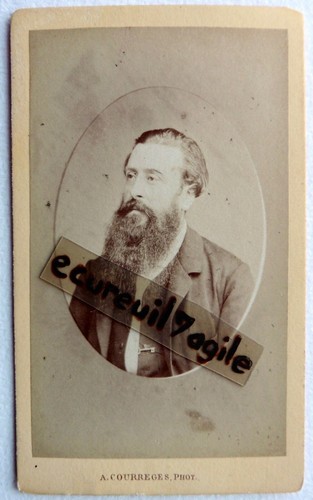 Cdv photo courreges - cdv,
