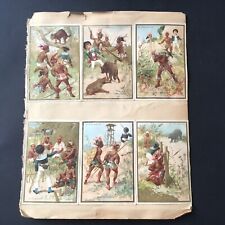 LOT 12 Chromos Au Bon Marché