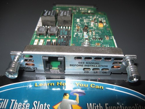 Cisco wic 1shdsl carte - wic-1shdsl-v3,