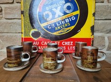 ENSEMBLE 6 TASSES ET SOUCOUPES