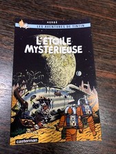 CARTE POSTALE 15X10 TINTIN HOMMAGE A HERGE L'ETOILE MYSTERIEUSE