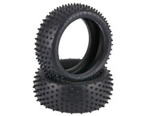 Schumacher 1:8 Mini Spike jaune pneus tout-terrain (2) RC Buggy caoutchouc lâche