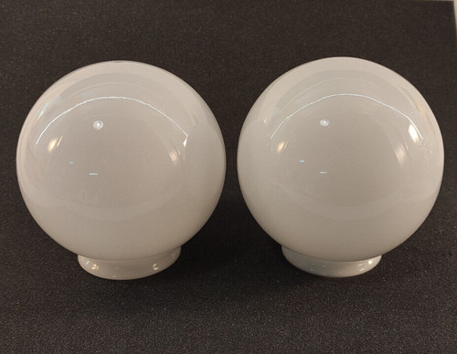 Globes abat jours opaline - abat-jours,